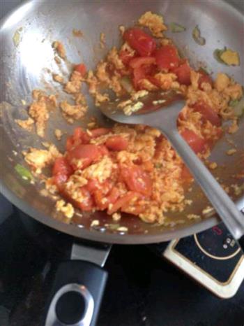 番茄鸡蛋手擀面的做法步骤8