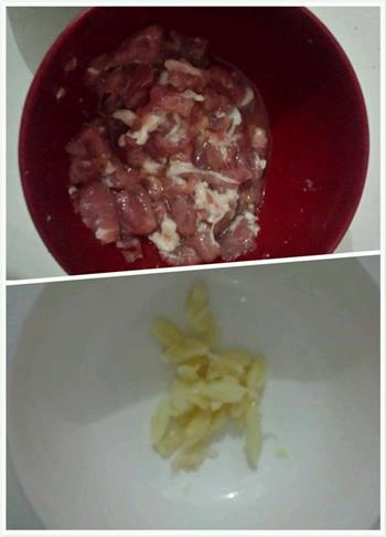下饭菜香菇肉片的做法步骤2