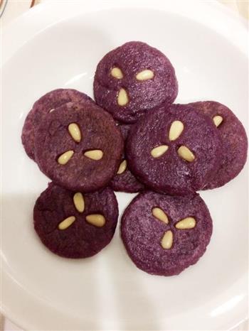 韩式地瓜饼/紫薯饼的做法步骤8