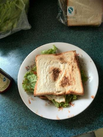 自制三明治的做法步骤2