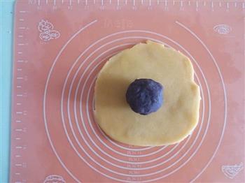紫薯菊花酥的做法步骤15