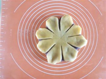 紫薯菊花酥的做法步骤20