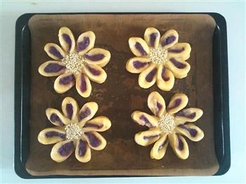 紫薯菊花酥的做法步骤24