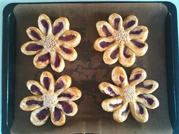 紫薯菊花酥的做法图解25