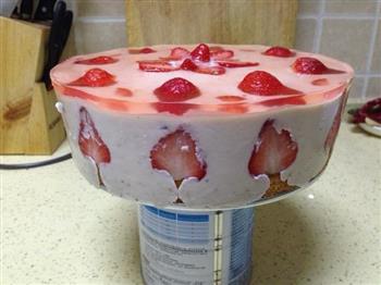 草莓慕斯蛋糕的做法图解14