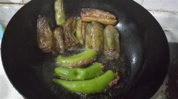 超下饭的尖椒盒/虎皮青椒酿肉的做法步骤8