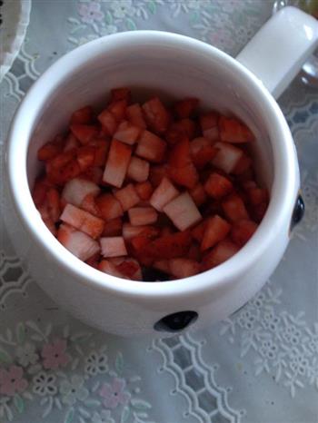甜品--低热量水果酸奶盆栽的做法步骤7
