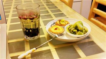 超级嫩的蛋挞+水果下午茶的做法步骤16