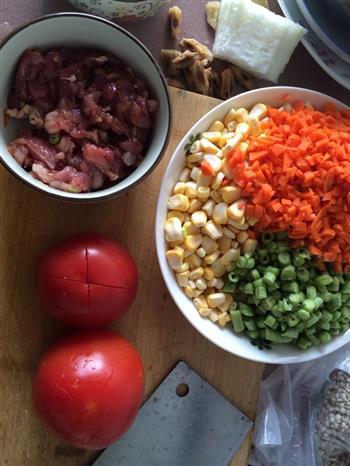 蛋包饭&冬瓜排骨薏米汤的做法步骤1
