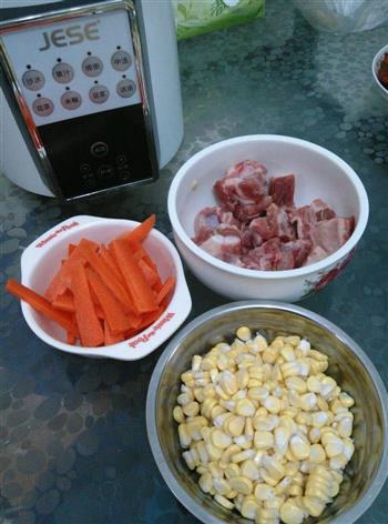 破壁料理机食谱-排骨汤的做法步骤1