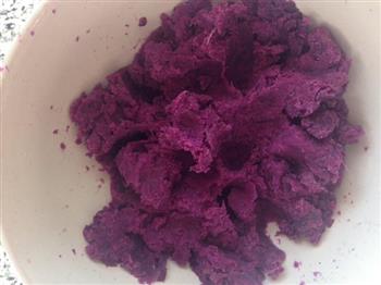 红豆紫薯糕的做法步骤2