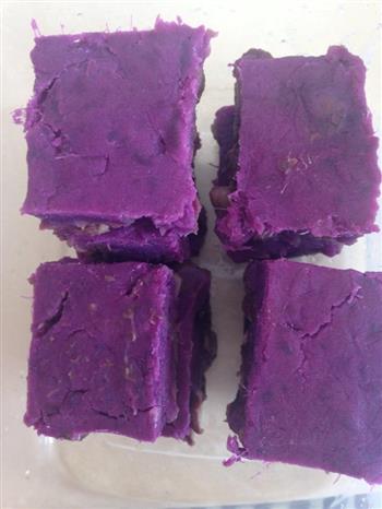 红豆紫薯糕的做法步骤7