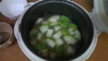 冬瓜薏米绿豆汤的做法步骤4