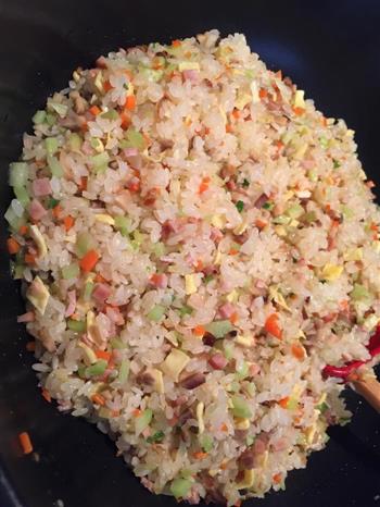 生炒糯米饭-温州芥菜饭的做法步骤8