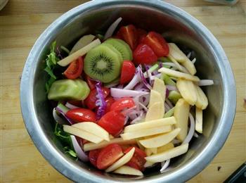 蔬菜水果沙拉的做法步骤5