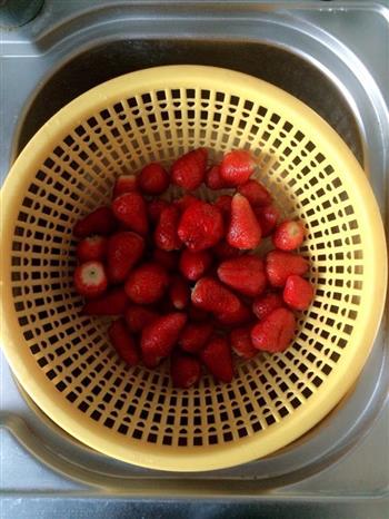 婴儿辅食-草莓罐头的做法图解2