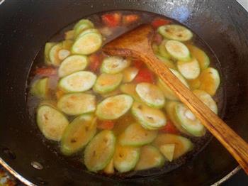 西红柿丝瓜鸡蛋汤的做法步骤6