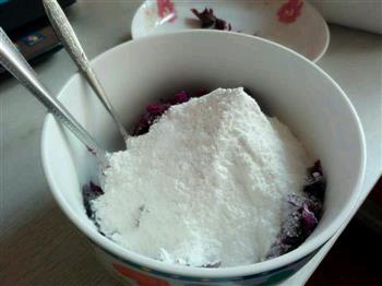 椰蓉紫薯糯米糍的做法步骤3