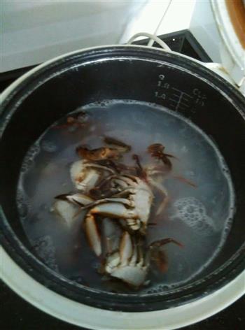 螃蟹粥的做法步骤5