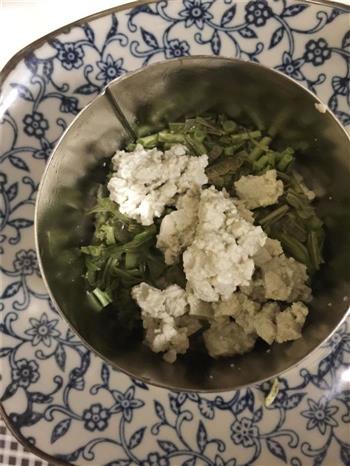 春日小食-香椿拌豆腐的做法步骤5