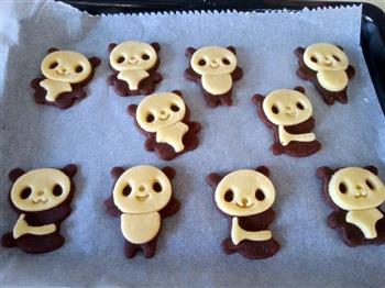 熊猫饼干的做法步骤4