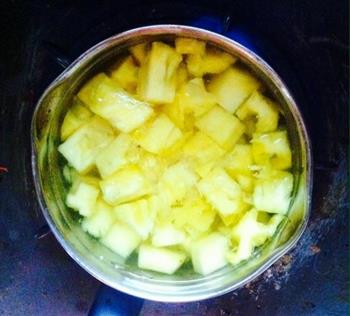 菠萝罐头的做法步骤2