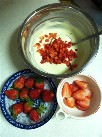 草莓冻芝士蛋糕的做法步骤10
