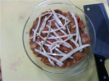 番茄奶酪焗饭-微波炉版的做法图解4