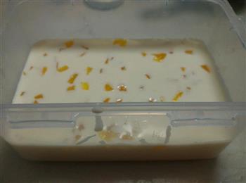 木瓜椰奶冻&黄桃雪花糕的做法步骤5