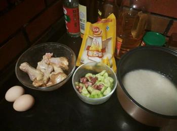焦糖鸡腿+焗饭+香蕉奶昔的做法步骤1