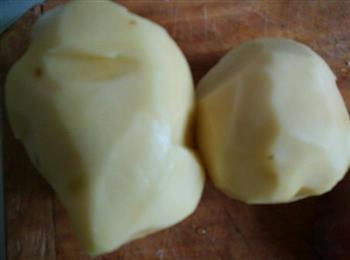 豆角土豆焖面的做法图解2
