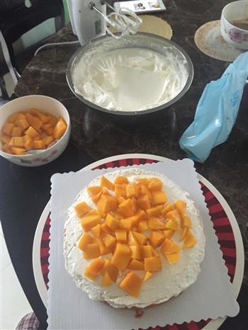 芒果蛋糕的做法图解6
