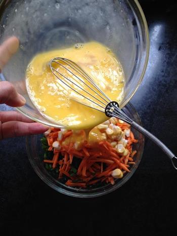 素食-韭菜煎蛋的做法步骤3