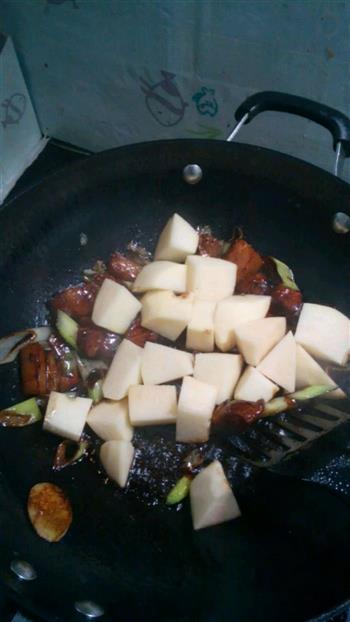 土豆素鸡红烧肉的做法步骤15
