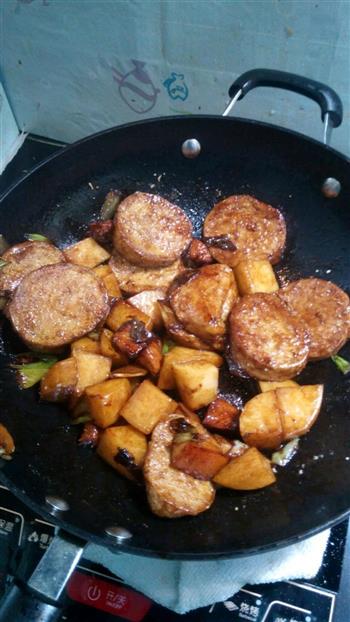 土豆素鸡红烧肉的做法步骤17