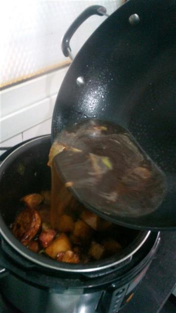 土豆素鸡红烧肉的做法步骤24