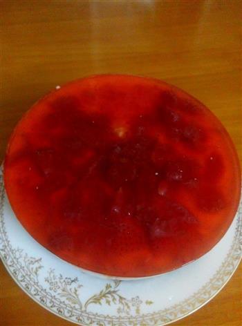 草莓芒果奶酪慕斯蛋糕的做法图解3