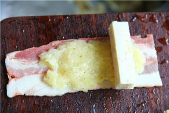 培根薯泥鱼糕卷，美味料理轻松做的做法图解5