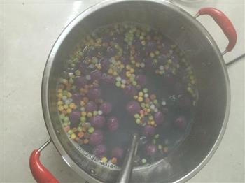 紫薯糯米丸子的做法步骤3