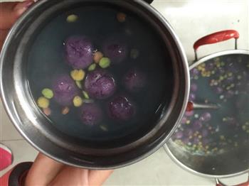 紫薯糯米丸子的做法图解4