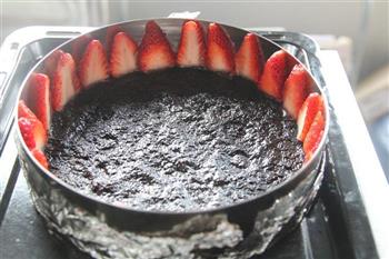 自制草莓芝士蛋糕的做法步骤3