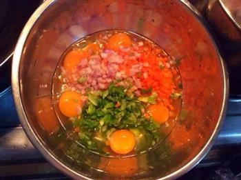 蔬菜鸡蛋卷的做法步骤3