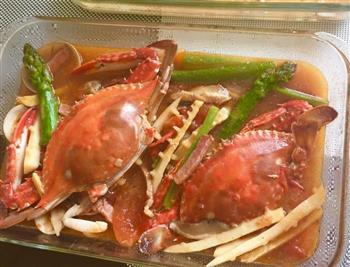 梭子蟹文蛤汤的做法图解5