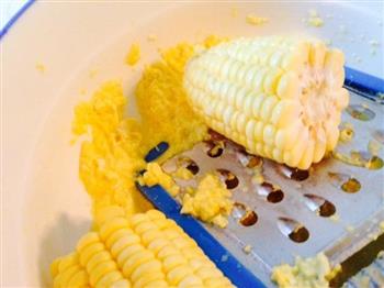鲜玉米发糕的做法步骤1