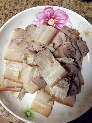 川味回锅肉的家常简单做法的做法步骤3