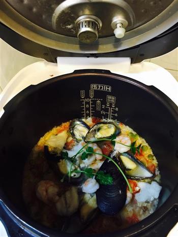 中国特色的paella西班牙海鲜饭的做法步骤3