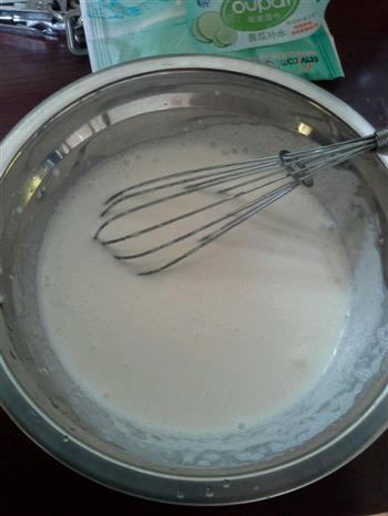 奶油冰淇淋    超容易的做法步骤1