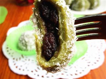 抹茶红豆青团怎么做，抹茶红豆青团怎么做好吃，抹茶红豆青团做法