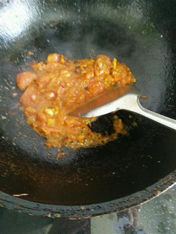 茄汁油焖大虾的做法步骤7