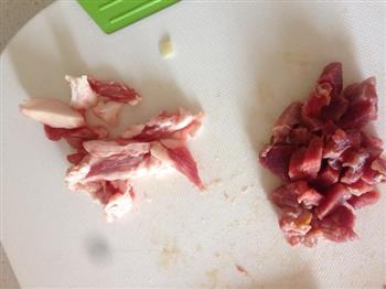 牛肉香菇土豆炒饭的做法步骤4